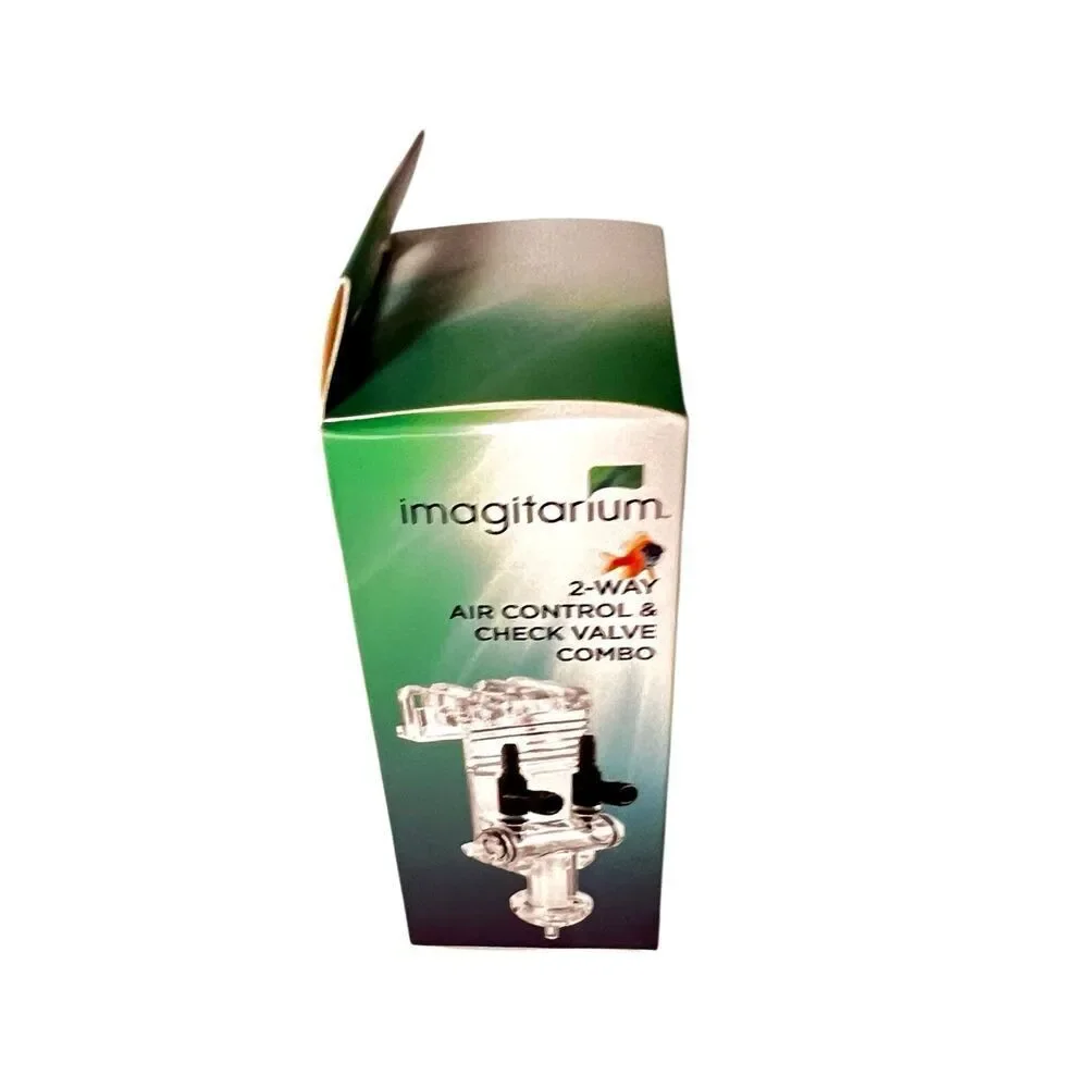 Imagitarium 2 Way Air Control & Check Valve New In Box Good For Fresh & Marine
